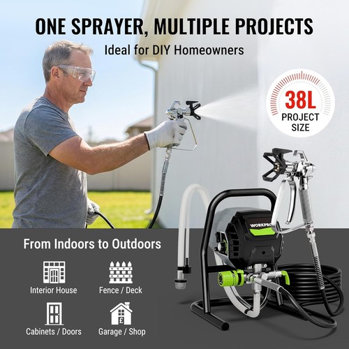 Workpro 700w airless paint - 700w,